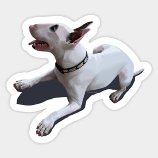 Arnold the Bull Terrier Sticker